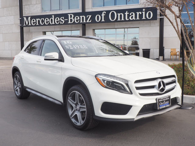 Certified Pre Owned 2016 Mercedes Benz Gla 250 Front Wheel Drive Suv
